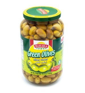 Olives Green "Baraka" 1000 g x 12